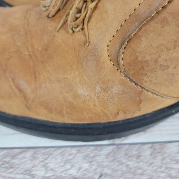 Ariat Womens Mendocino Tassel Leather Western Slip On Mule Clogs Size 8.5 - Picture 15 of 16